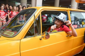 Teve até Brasília amarela na Gincana!