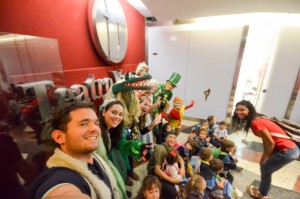 Após o espetáculo, o tradicional encontro com os personagens do Sítio.