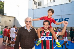 A festa foi em família!